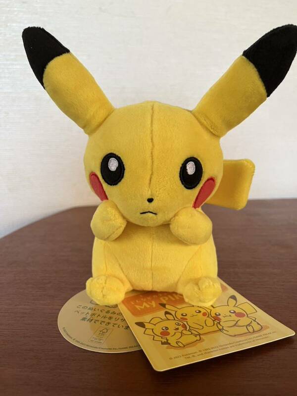 【即決】ポケットモンスター　ピカチュウ　ぬいぐるみ My PIKACHU ポケモンセンター限定　マイピカチュウ　オス　3