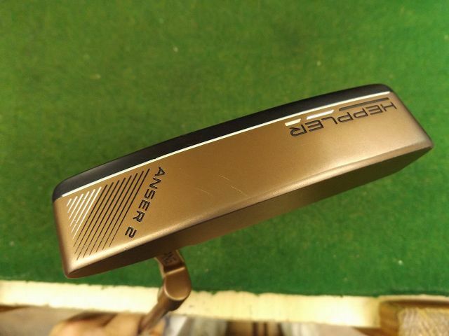 【税込】6123 HEPPLER ANSER 2 34インチ カバー有 PING ピン ヘプラー アンサー .844406