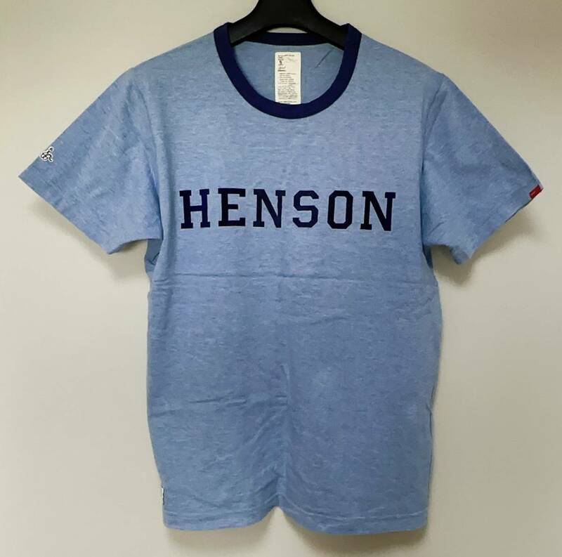 WTAPS “ HENSON RINGER S/S ” コットン霜降りTシャツ BLUE SMALL ／ ダブルタップス.DESCENDANT.ディセンダント.FPAR