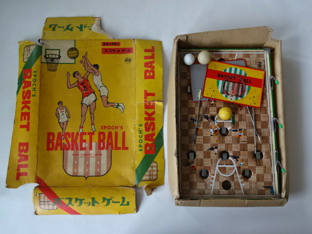 A / エポック社 バスケット ゲーム EPOCH'S BASKET BALL / 昭和レトロ 当時物 1960年代 / 日本製 中古品