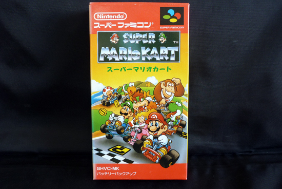 Nintendo スーパーファミコン用ソフト SUPER MARIO KART スーパーマリオカート ニンテンドー 任天堂 動作品 箱付き 当時物 ゲームソフト
