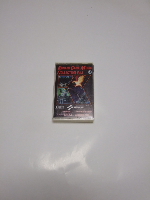 カセットテープ　コナミ・ゲーム・ミュージック・コレクション VOL.1 グラディウスII 悪魔城ドラキュラ