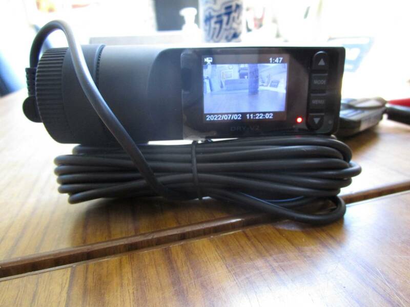 ユピテル　カメラ一体型ドライブレコーダー　DRY-V2 中古品