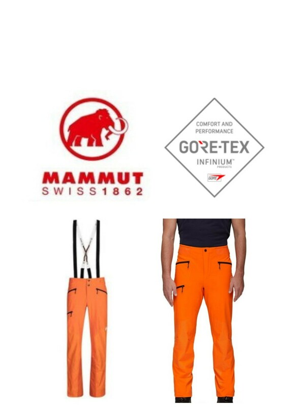 新品国内正規 MAMMUT マムートEisfeld Light SO Pants Gore-Tex(R) Infinium ハイブリッド ソフトシェルパンツ