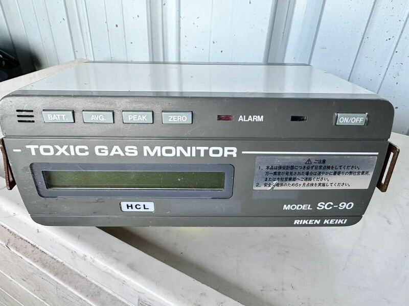 中古 RIKEN KEIKI TOXIC GAS MONITOR SC-90(A) 複合ガス検知器 中古品