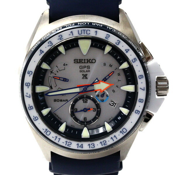 SEIKO セイコー プロスペックス マリーンマスター オーシャンクルーザー 腕時計 ソーラー SBED005/8X53-0AL0-2 メンズ 中古