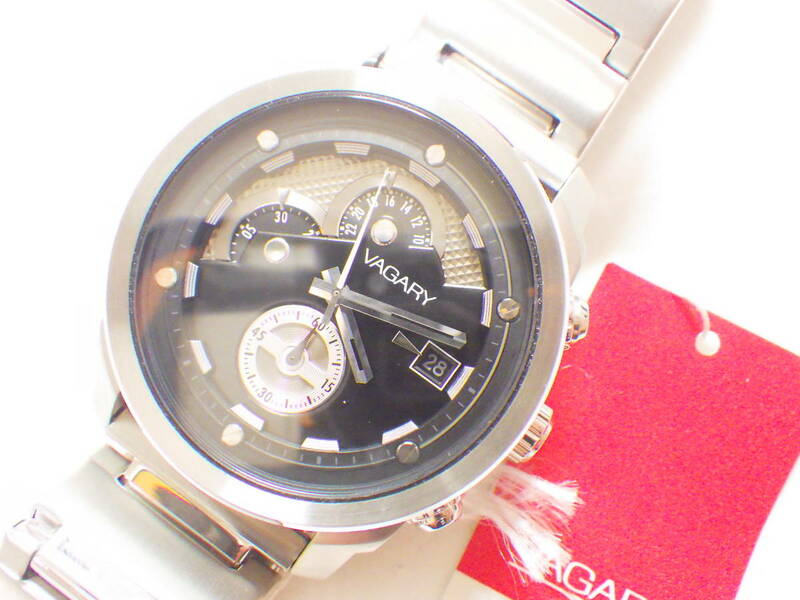 VAGARY ヴァガリー クオーツ クロノグラフ メンズ腕時計 BR2-010-61 #513
