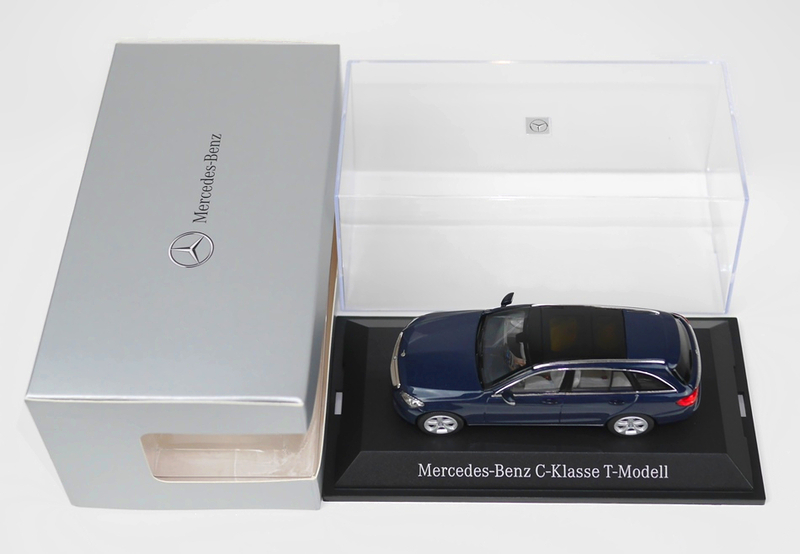 新品 Mercedes-Benz メルセデス ベンツ ミニカー1/43サイズNOREVノレブS205ブルー濃紺メタリックCクラスClassステーションワゴンTモデルAMG