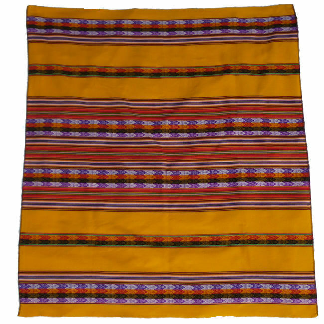ペルー 民族織物 MA-T20 フォルクローレ衣装 アンデス マンタ インカ柄 伝統織物 クスコ フォルクローレ音楽 民族衣装 フォルクローレ音楽