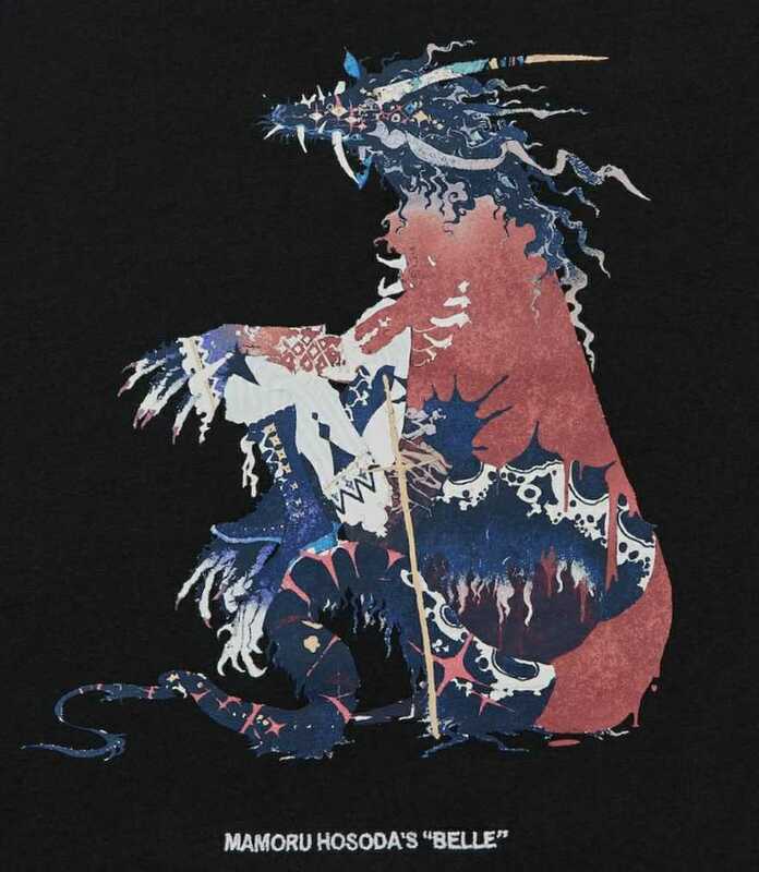 細田守　竜とそばかすの姫　ユニクロ　Tシャツ　Lサイズ