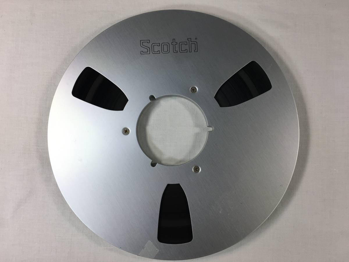 オープンデッキ　１０号メタルリール　テープ付　ジャンク　⑧