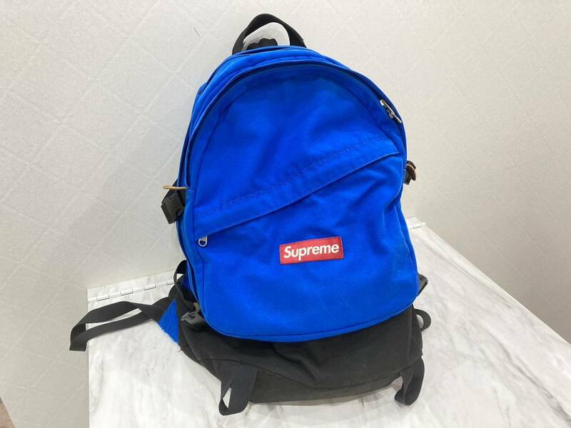 S3709 SUPREME シュプリーム Sunbrella backpack バックパック リュック ブルー系