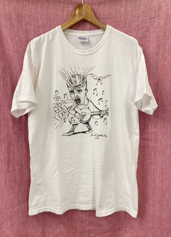 VTG ヴィンテージ 90s 00s ダニエル ジョンストン Daniel Johnston ロック バンド ラップ アート Tシャツ カートコバーン Kurt Cobain