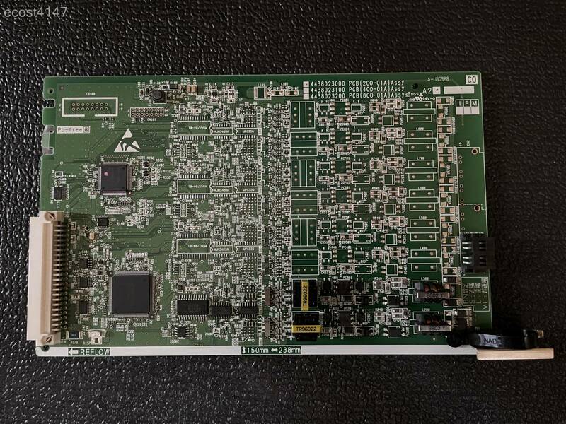 ★☆中古★サクサ 2アナログ局線ユニット PCB(2CO-01A)Assy☆★