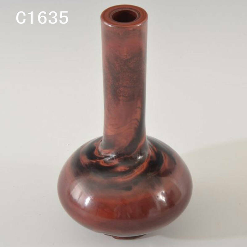C01635 ガラス花瓶：真作