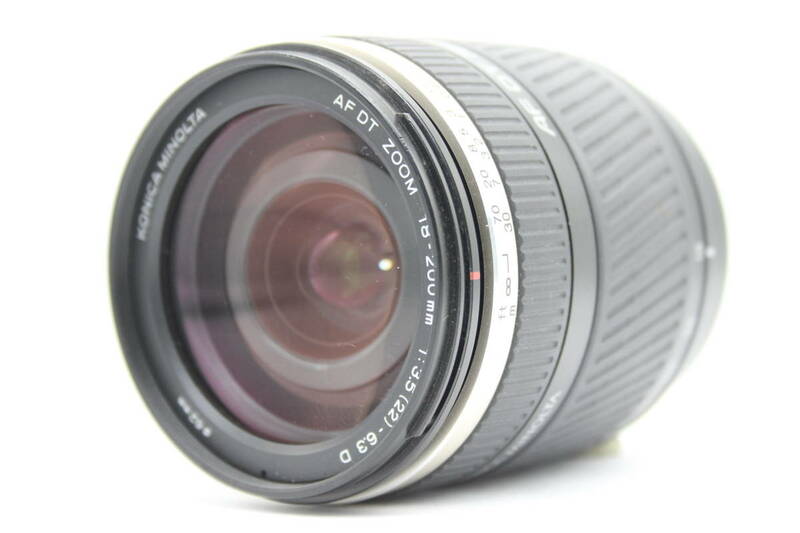 【返品保証】 コニカミノルタ Konica Minolta AF DT Zoom 18-200mm F3.5-6.3 D レンズ C7824