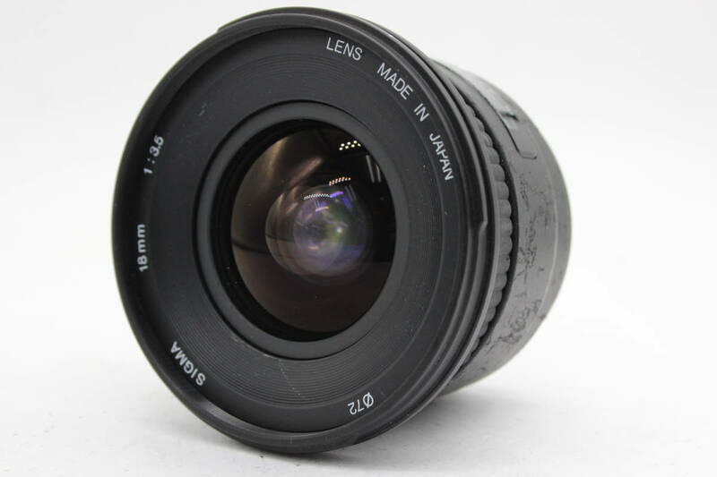 【訳あり品】 シグマ Sigma 18mm F3.5 ソニーミノルタマウント レンズ C8052
