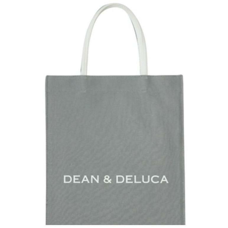 ディーン アンド デルーカ DEAN&DELUCA グレー 手提げ ショッピングバッグ エコバッグ 可愛いバッグ