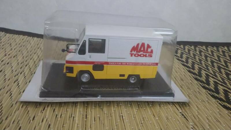 即決 スパーク製 アシェット 懐かしの商用車コレクション 1/43 トヨタ ハイエース クイックデリバリー MAC TOOLS VAN仕様