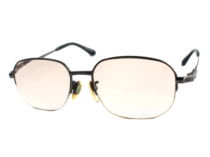 N9467-34 GRADO グラード めがね メガネ 度入り 眼鏡 メガネフレーム 色付き GR-7027 TITANIUM チタン 53□17-140 アイウェア 鯖江 日本製