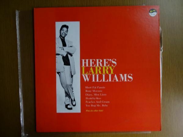 [LP] ラリー・ウィリアムズ 「Larry Williams / Here's Larry Williams 」　50's ロックンロール