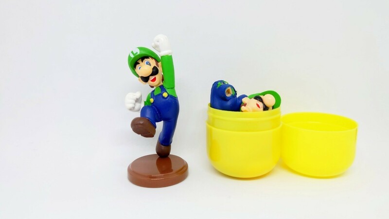 チョコエッグ スーパーマリオ 第1弾 ルイージ フィギュア Nintendo super Mario Luigi 任天堂