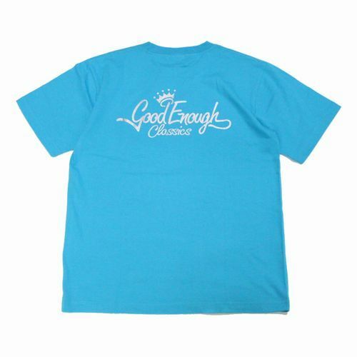 GOODENOUGH グッドイナフ 17SS PRINT POCKET TEE - CLASSICS ポケット Tシャツ M ブルー