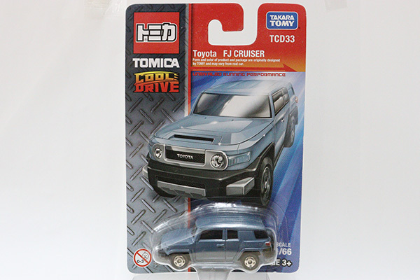 トミカ　TCD33　トヨタFJクルーザー(青)　TOMICA COOL DRIVE