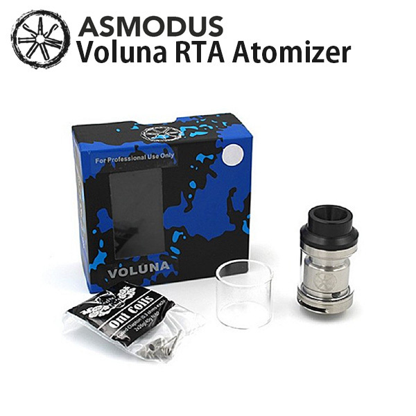 VAPE ASMODUS VOLUNA RTA 25mm アトマイザー　BLUE 新品　BOX