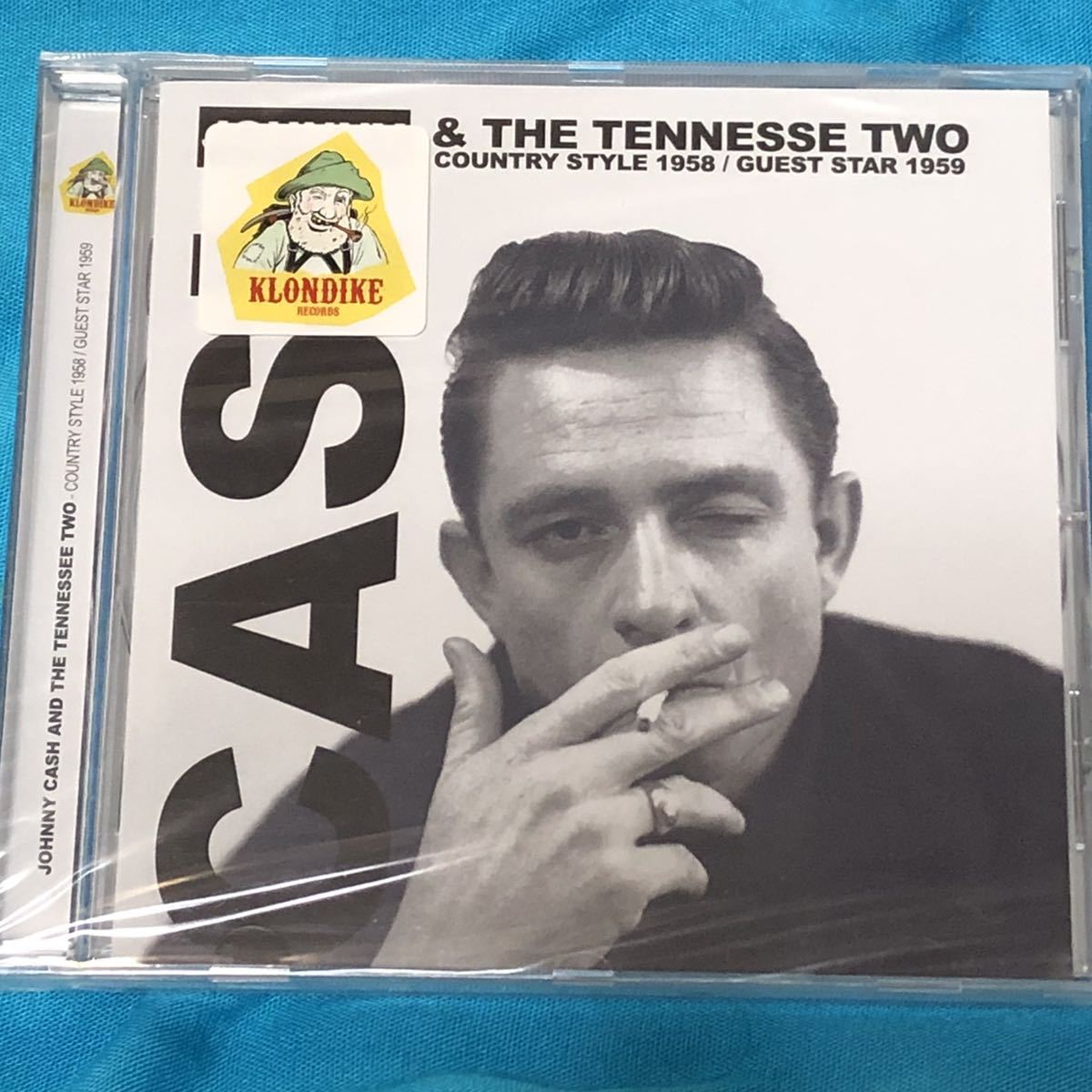 未開封シールドJOHNNY CASH & THE TENNESSE TWO「COUTRY STYLE 1958/GUEST STAR 1959」ライブ盤