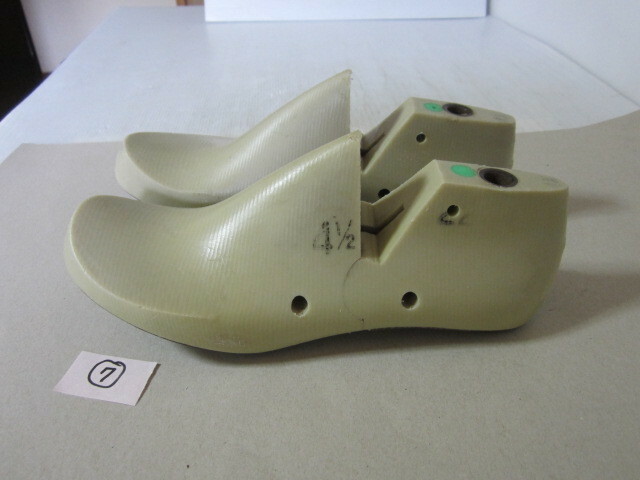 ⑦　靴木型　靴職人　道具　NAKADA LAST　　靴木型　プラ型　サイズ4 1/2　　靴　職人　中古品　多数出品中　同梱可能　