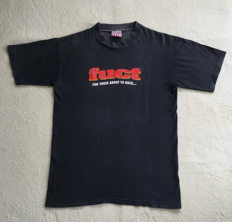 ◆ビンテージ fuct Tシャツ USA製 ファクト 90S 検 Beastie Boys Anthrax ビースティボーイズ アンスラックス