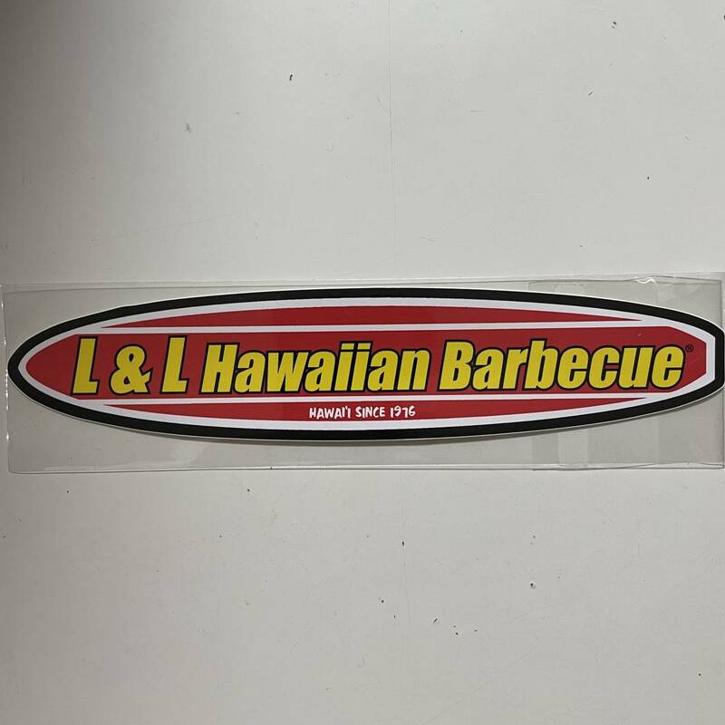 L&L HAWAIIAN BBQ ＤRIVE INN ハワイ ハワイアンバーベキュー ドライブイン バンパーステッカー HILIFE IN4MATION 808ALLDAY USDM HDM ⑦