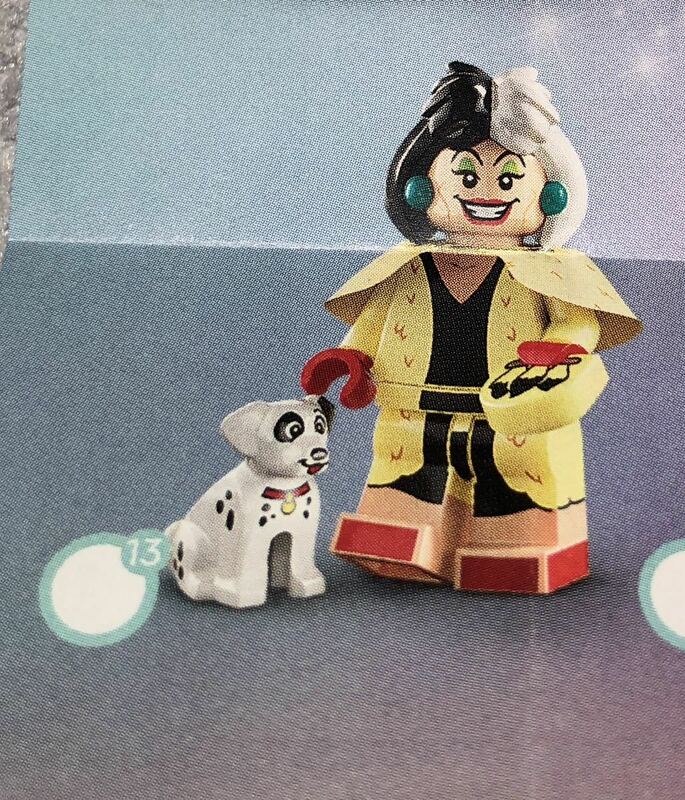 クルエラとダルメシアンの子犬 71038 レゴ ディズニー 100周年 ミニフィギュア 13 ミニフィグ 国内正規品 未使用品
