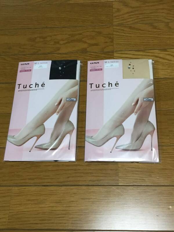 未使用！【Tuche】ストッキング☆2足セット☆トゥシェ