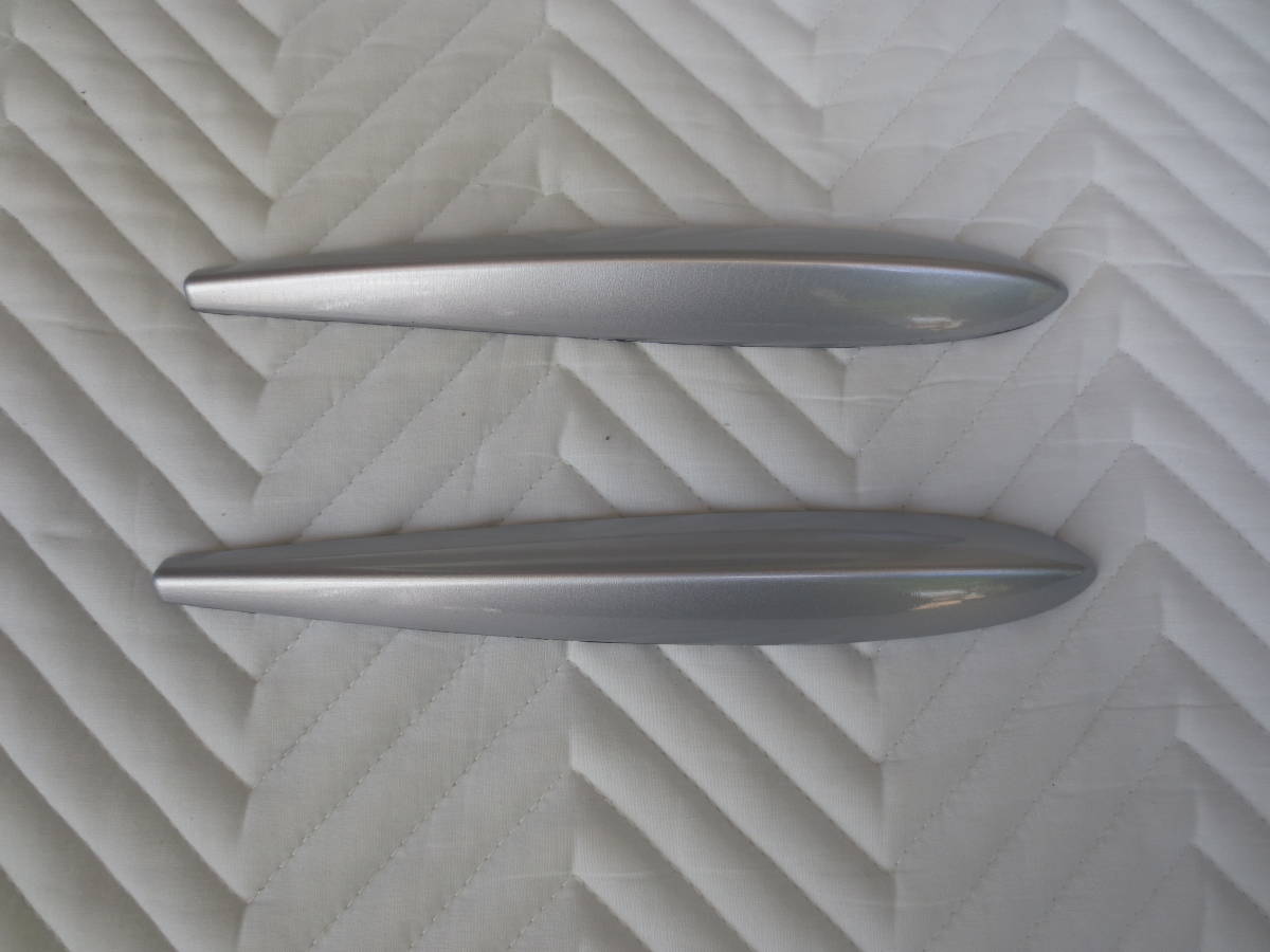 汎用　サイドガード（バンパー保護）シルバー フロント　 リヤー　左右セット　　