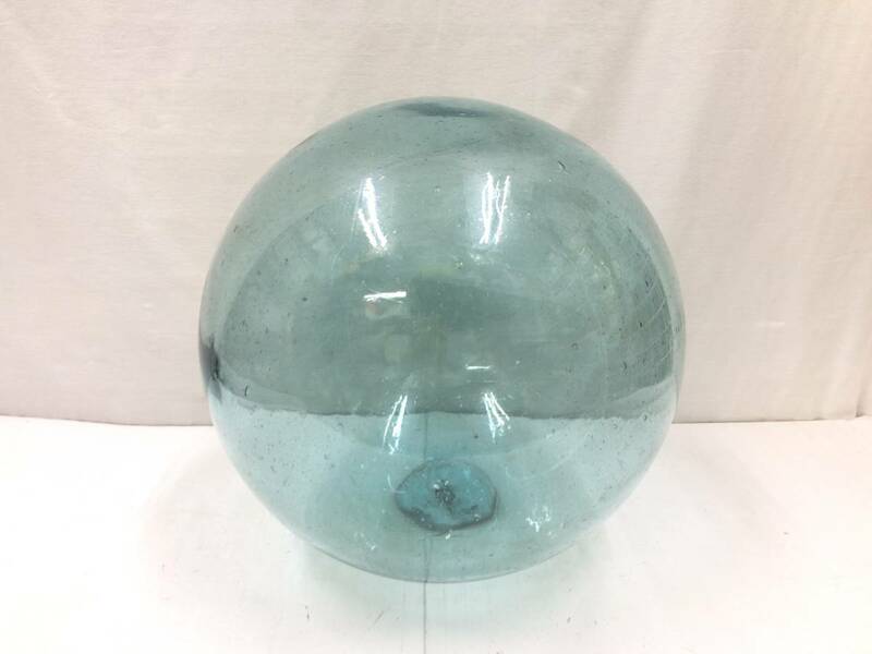 浮き球 ガラス製 大玉 直径約30cm レトロ 230724