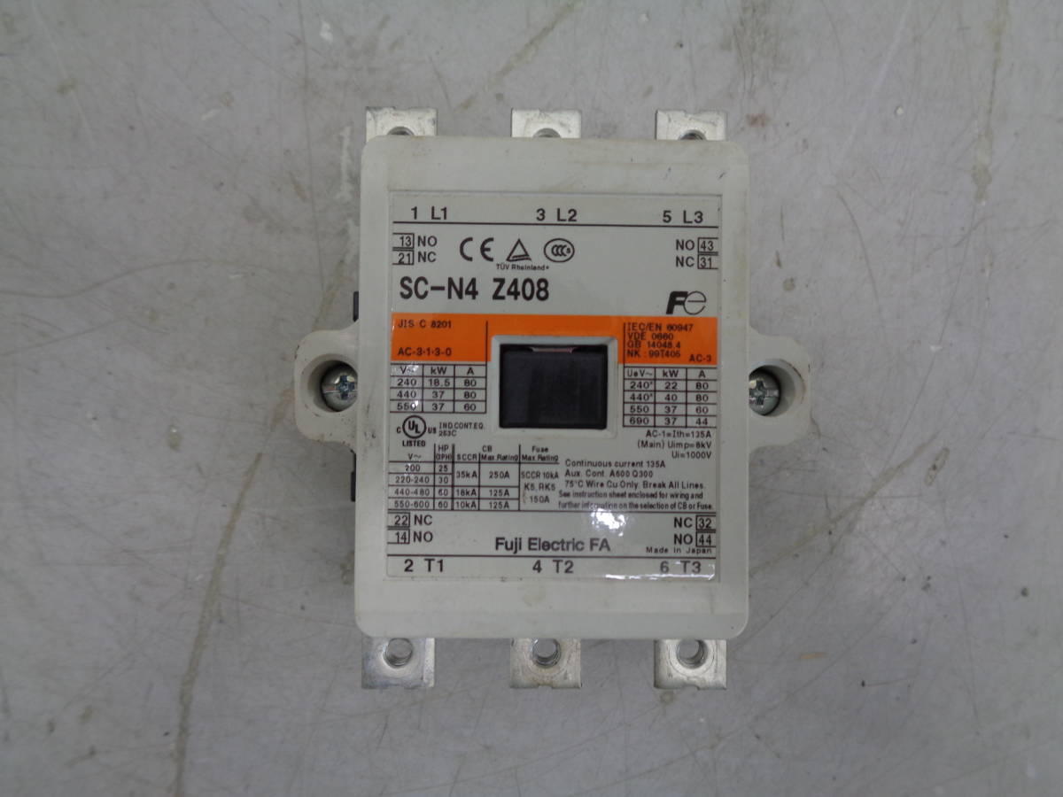 MK8572 Fuji SC-N4 Z408電磁接触器