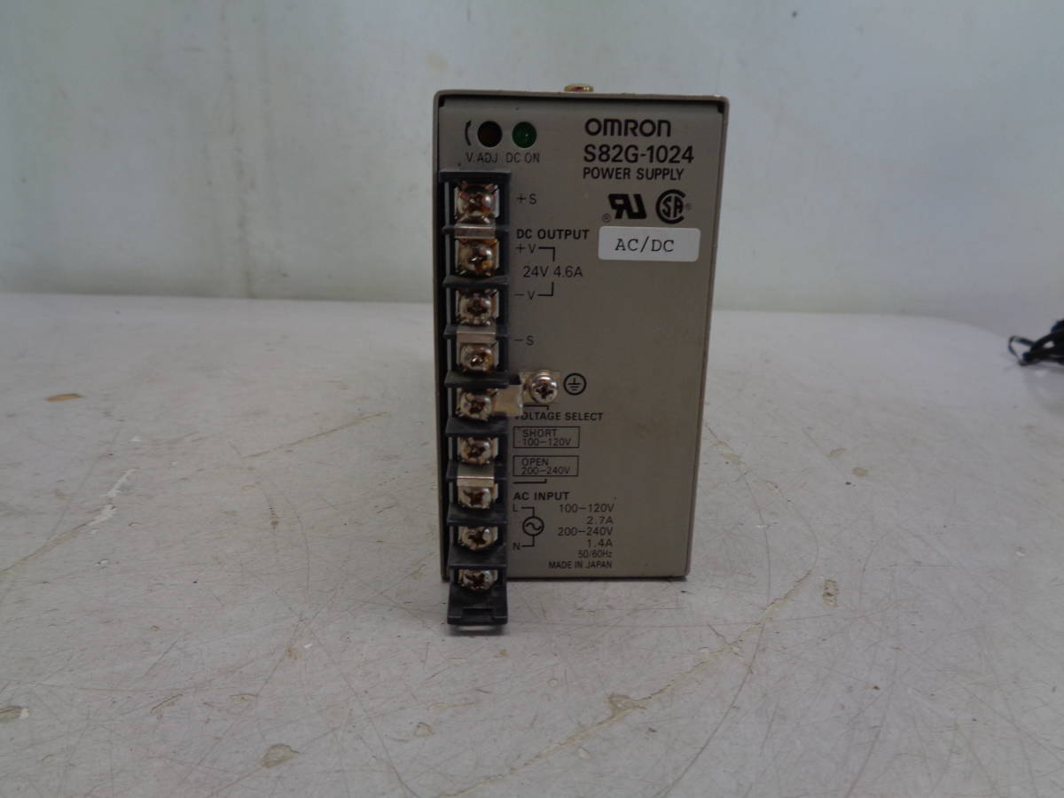 MK8574 ★オムロンOMRON スイッチング・パワーサプライ S82G-1024