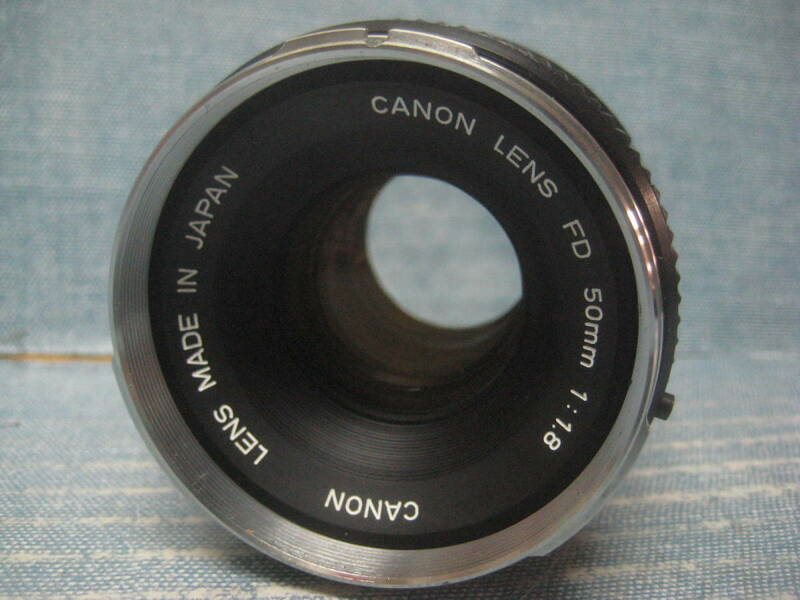 必見です Canon キヤノン FD 50/1.8 オーバーホール済み