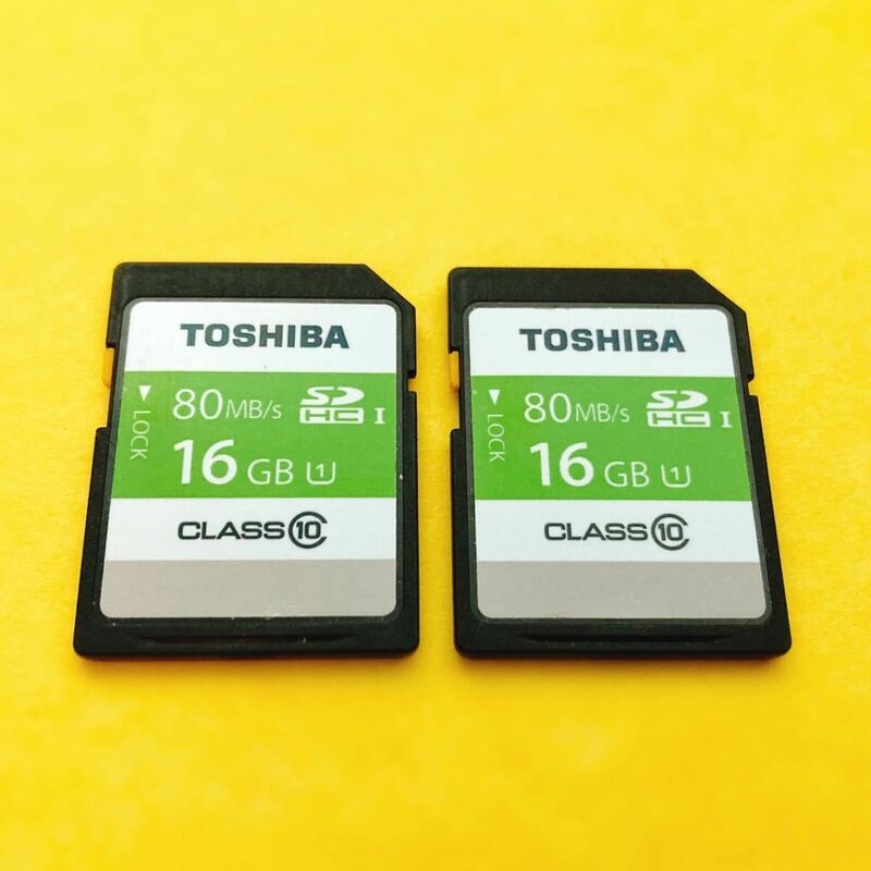 ★ TOSHIBA ★ 16GBメモリーカード16GデジカメSDカード
