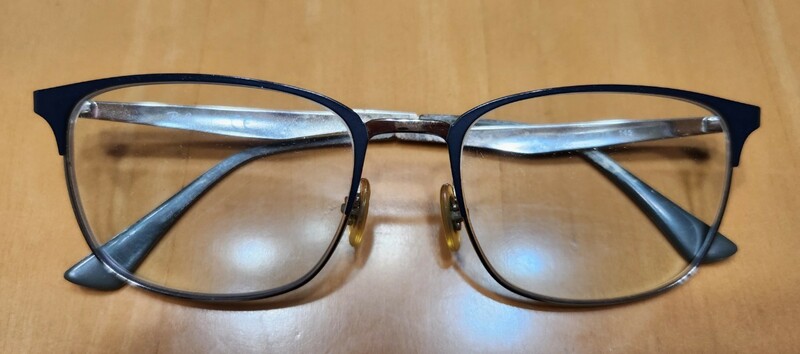 【中古 希少モデル】Ray-Ban レイバン メガネ 眼鏡サングラス ボストン つや消し 黒 ブラック