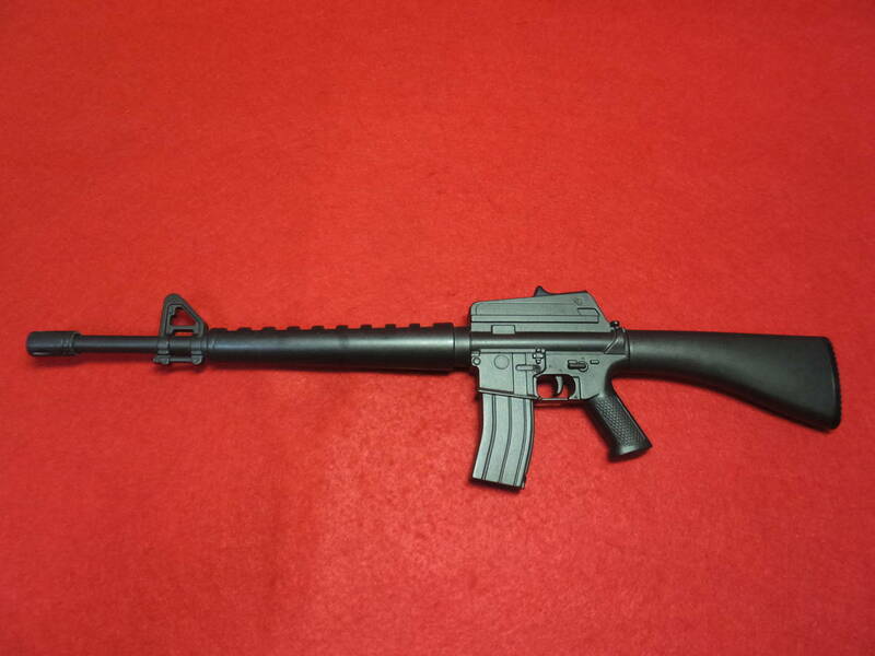 AR-15　M16　自動小銃型　ガスライター　全長約35.8cm　メーカー不明　ジャンク扱い