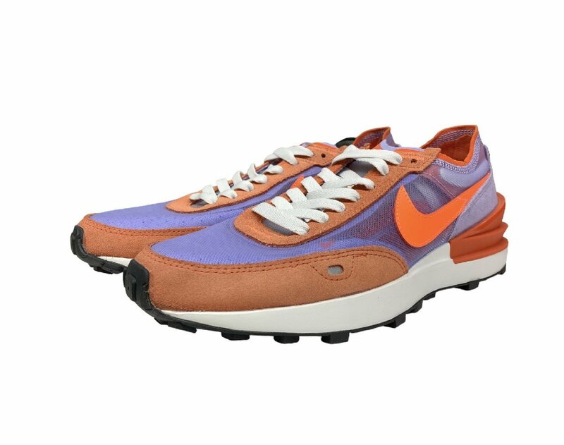 NIKE (ナイキ) WMNS WAFFLE ONE ワッフルワン スニーカー DC2533-800 27cm US10 パープル×オレンジ ウィメンズ/025