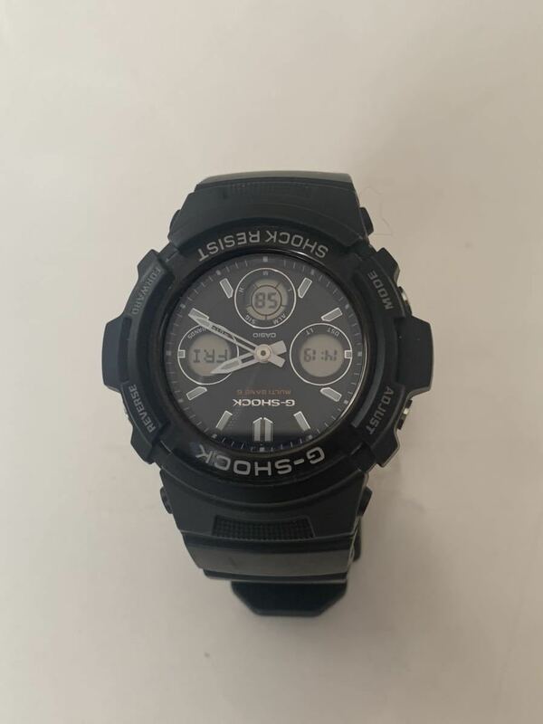 ★数回のみ使用★作動品★ カシオ G-SHOCK AWG-M100SR ★現状品