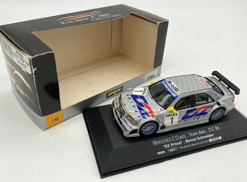 △1/43 ONYX MERCEDES C CLASS TEAM AMG ITC 96 XT022 オニキス