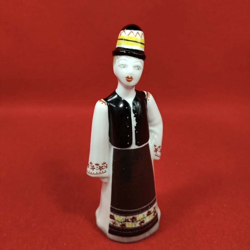 HOLLOHAZA 陶磁器人形 フィギュリン ホロハザ 貴婦人像 置物 インテリア 