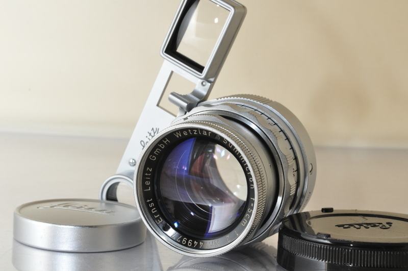 ★★中古品 Leica DR Summicron 50mm F/2 Lens 眼鏡付♪♪#5587EX