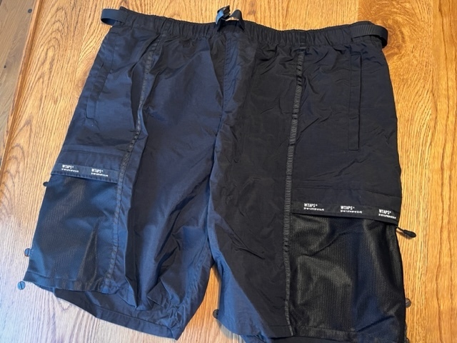 WTAPS 2021 SS UDT SHORTS BLACK size4/XL TRACKS CARGO ショーパン ハーフパンツ ダブルタップス FPAR DESCENDANT NEIGHBORHOOD