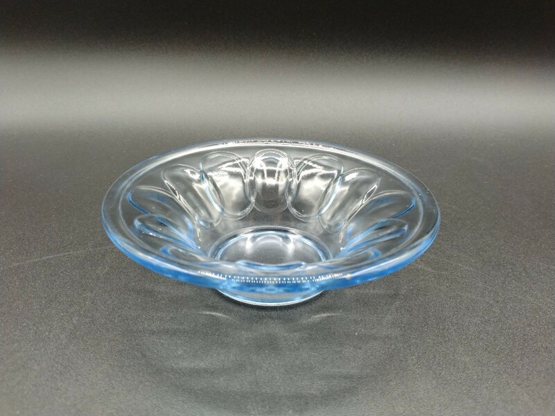 アンティーク プレスガラス 皿 氷コップ ガラス かき氷 器